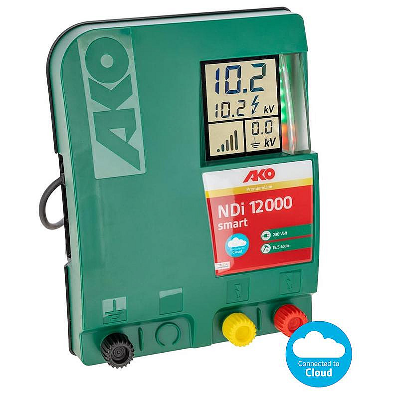 Síťový zdroj pro elektrický ohradník AKO Digital NDi 12000 smart GPS 12 J