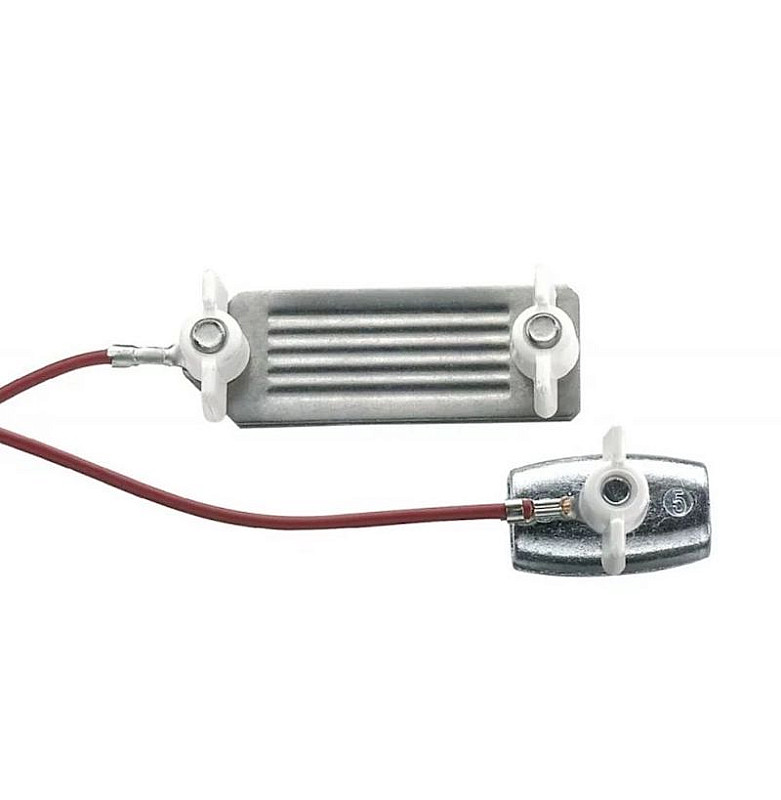 Propojovací kabel pro elektrické ohradníky - lanko/páska 80 cm