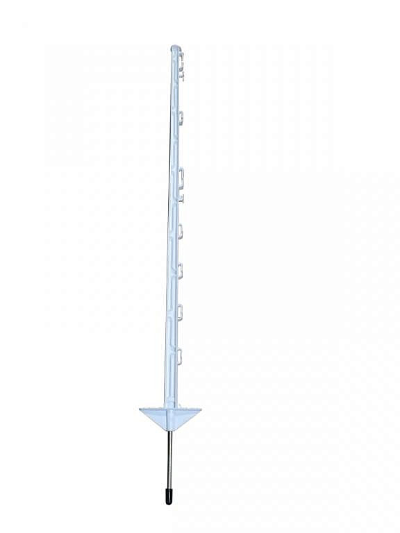 Tyčka pro elektrický ohradník - plastová 140 cm (153 cm)