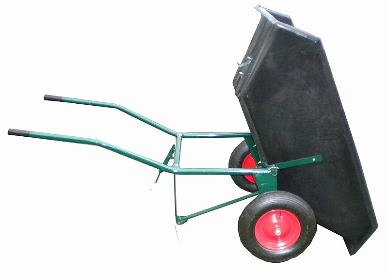 Vozík dvoukolový 360 l, výklopný