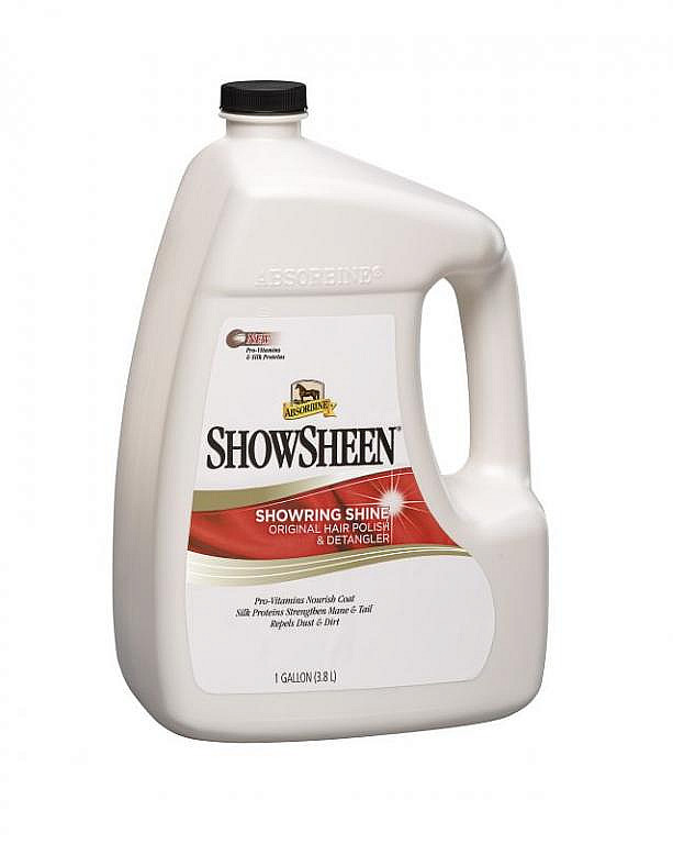 Lesk a Rozčesávač hřívy Absorbine ShowSheen kanystr 3,8 l