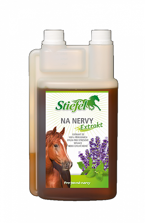 Uklidňující bylinný extrakt pro koně