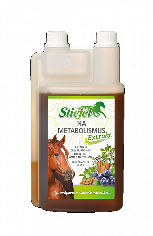 Bylinný extrakt pro koně na podporu metabolismu