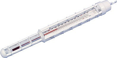 Teploměr na mléko v plastovém pouzdře do 100°C