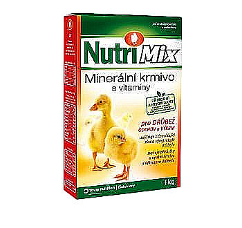 Nutrimix pro drůbež - balení 1 kg