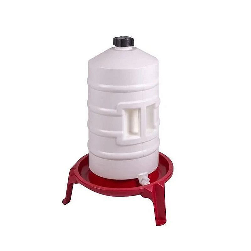 Napáječka pro drůbež barelová na nožkách 20 l