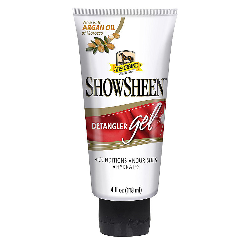 Gelový rozčesávač hřívy Absorbine ShowSheen 118 ml