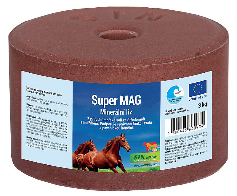 MInerální liz pro koně Super Mag