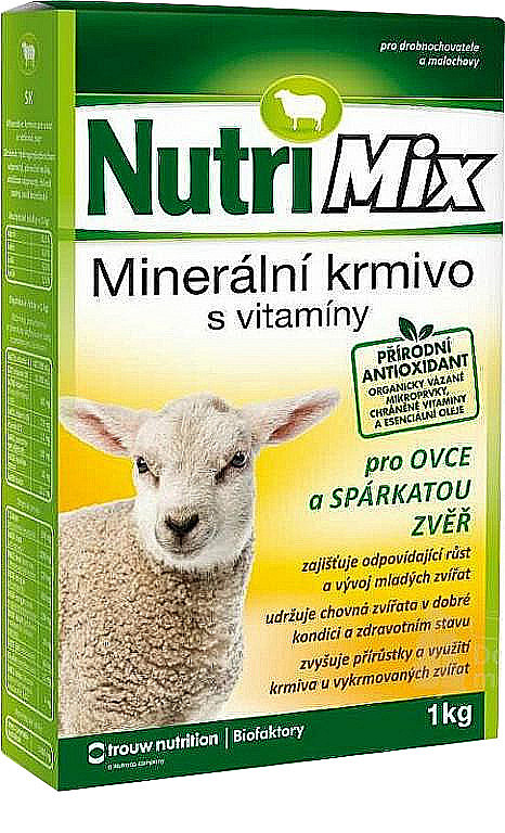 Doplňkové krmivo Nutrimix pro spárkatou zvěř