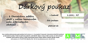 Dárkový poukaz v hodnotě 1.000,- Kč