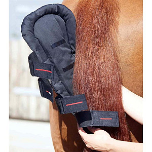 Chránič ocasu - Premier Equine Carbon Anti-slip černý