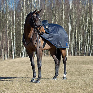 Bederní deka pro koně - nepromokavá Horze Supreme Avalanche černá
