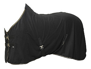 Odpocovací deka pro koně Wahlstén Furry Quick Dry černá