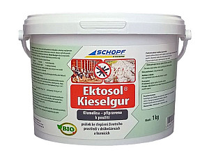 BIO křemelina SCHOPF Ektosol Kieselgur 1 kg