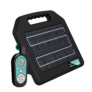 Solární zdroj pro elektrické ohradníky fencee solar DUO RF SDX08 + ovladač