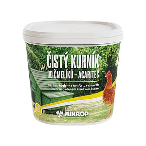 Křemelina MIKROP Acaritec čistý kurník 1 kg