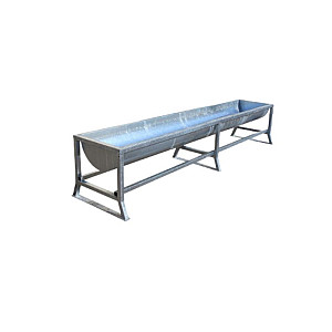 Ocelový pozinkovaný žlab 300 l