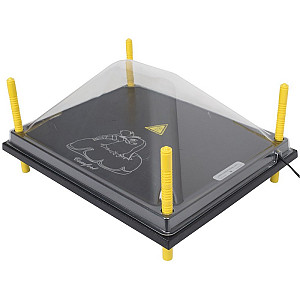 Plastový kryt na vyhřívací desku pro kuřata COMFORT 40x50 cm
