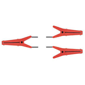 Propojovací kabel na pásku do 40 mm 2+1 krokosvorky