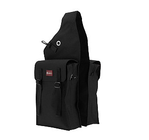 Brašny za sedlo RANDOL'S Double Flap Bag černé