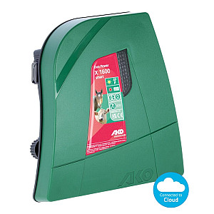Kombinovaný zdroj pro elektrické ohradníky AKO DUO-Power X 1600 smart GPS 1,6 J