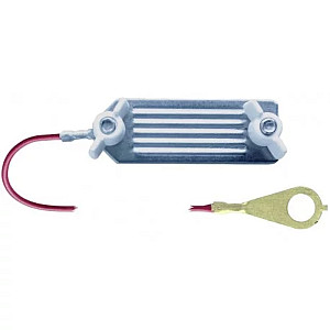 Propojovací kabel pro elektrické ohradníky - zdroj/páska 130 cm
