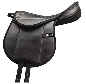 Dětské sedlo NORTON Rexine Junior 13" plastové černé