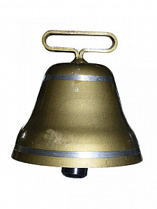 Pastevní zvonec - ocelový bronzový