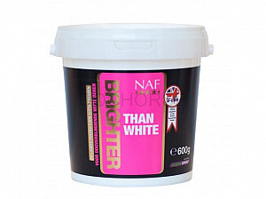 Pudr pro perfektně bílou srst NAF Brighter Than White 600 g