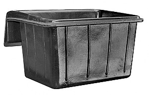 Závěsný gumový žlab 20 litrů hranatý