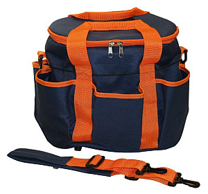 Taška na čištění nebo dětskou helmu Covalliero modro-oranžová