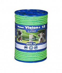 Ohradníková páska Ruban Vision+ 12 mm - 200 m