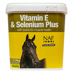 Selen s vitamínem E pro koně Selenium Plus NAF