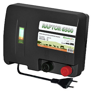Síťový zdroj pro elektrický ohradník RAPTOR 6500 s LED kontrolou