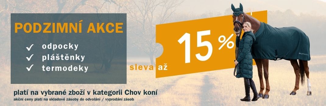 Podzimní akce koně 2025